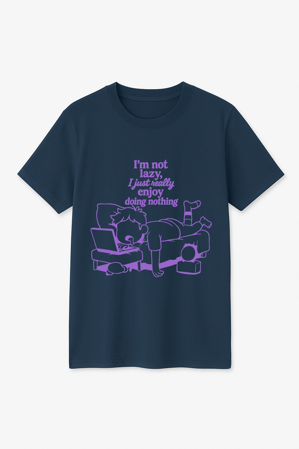 I am not lazy | Unisex Motivational T-Shirt for Healthy Hearts - Image 3